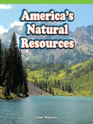 cover image of America's Natural Resources